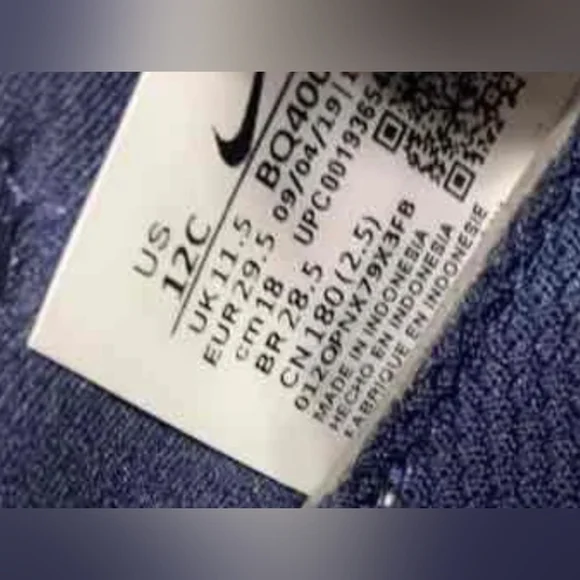 Nike Rt Presto Black Orange Purple Kids Sneakers Size 12c MSRP $80 - Picture 9 of 9